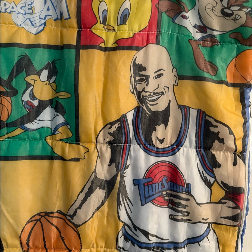 1996 vintage nostalgia Space Jam Kid’s sleeping bag